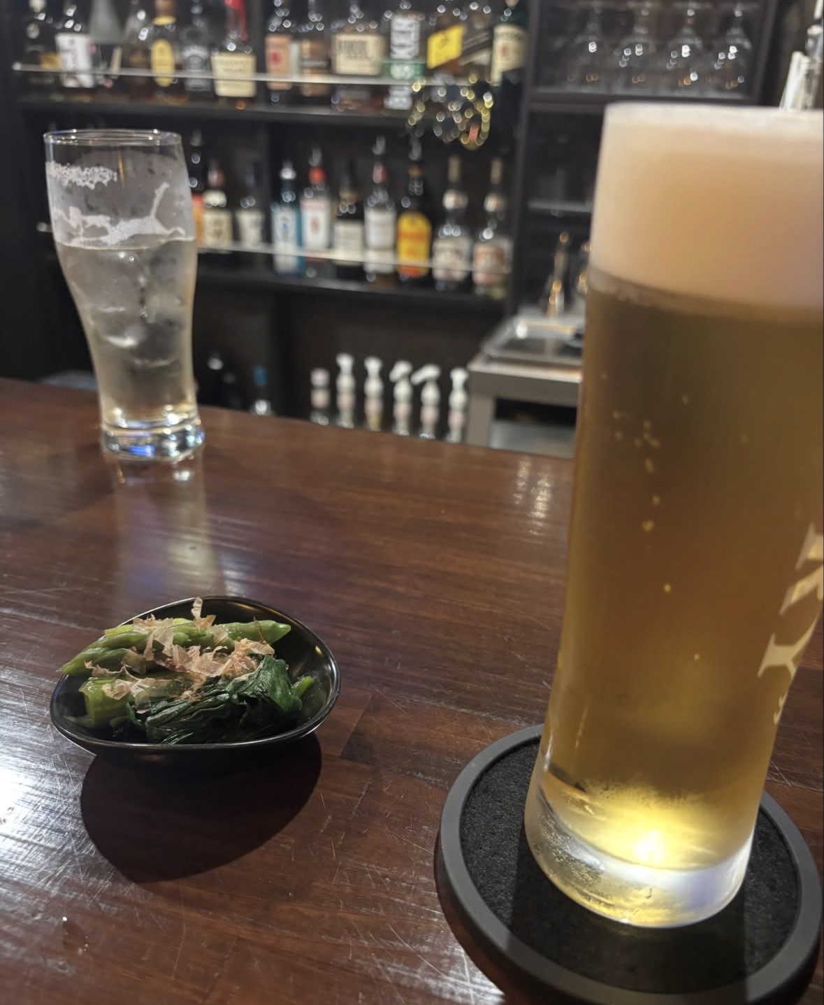 酒処 暖のママさんと乾杯